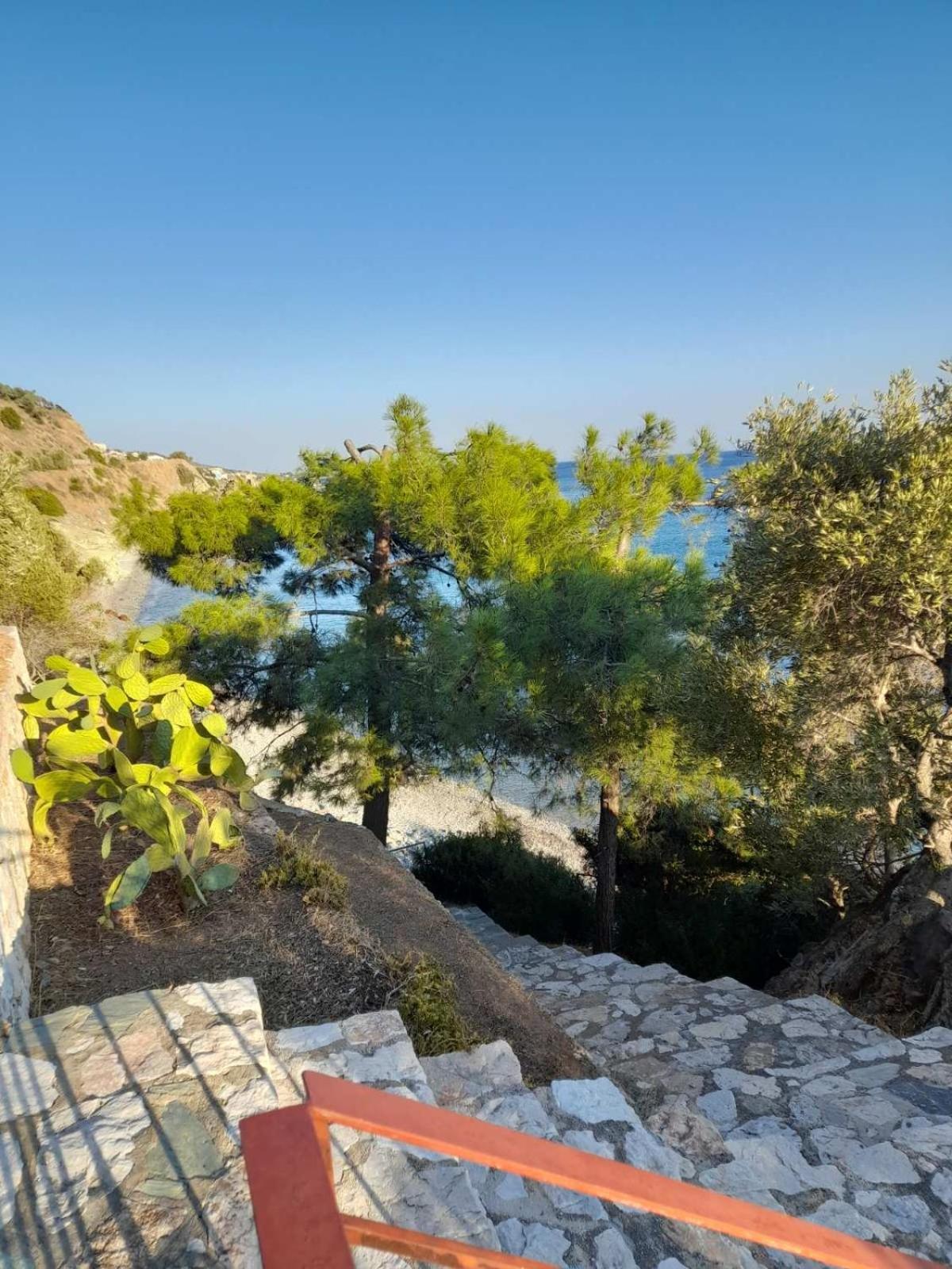 Δωμάτια Κόκκινος Πύργος Plomari Zewnętrze zdjęcie